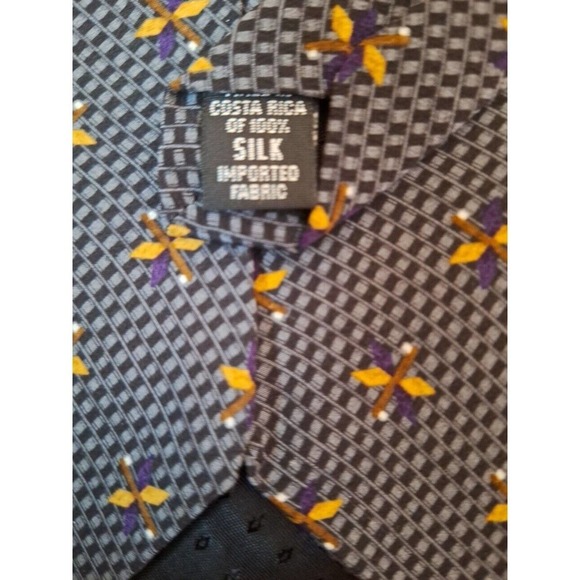 Bill Blass Black Label Silk Tie - Picture 6 of 10